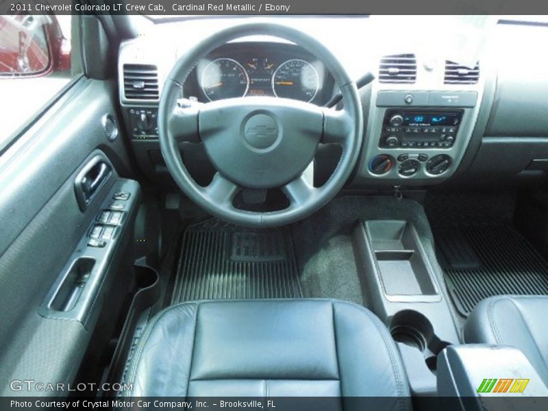 Cardinal Red Metallic / Ebony 2011 Chevrolet Colorado LT Crew Cab