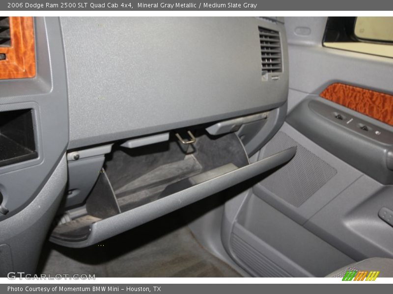 Mineral Gray Metallic / Medium Slate Gray 2006 Dodge Ram 2500 SLT Quad Cab 4x4