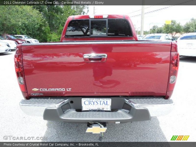 Cardinal Red Metallic / Ebony 2011 Chevrolet Colorado LT Crew Cab