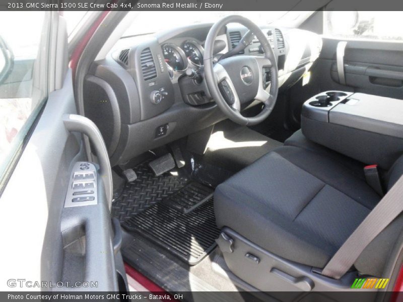 Sonoma Red Metallic / Ebony 2013 GMC Sierra 1500 SLE Crew Cab 4x4