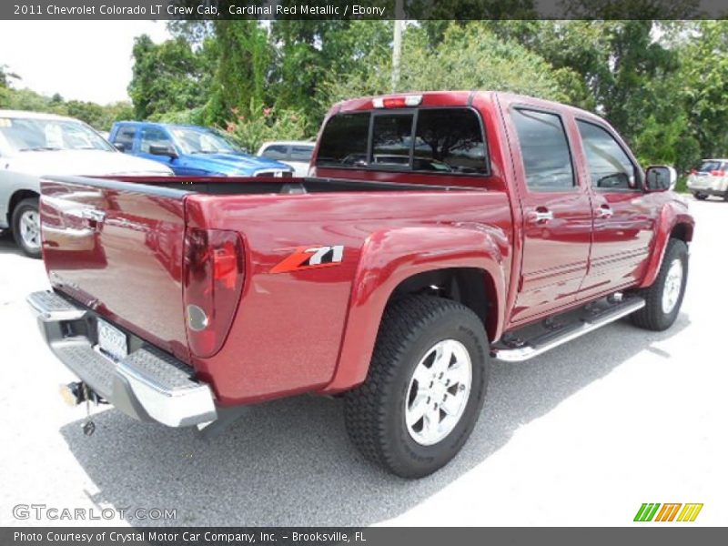 Cardinal Red Metallic / Ebony 2011 Chevrolet Colorado LT Crew Cab