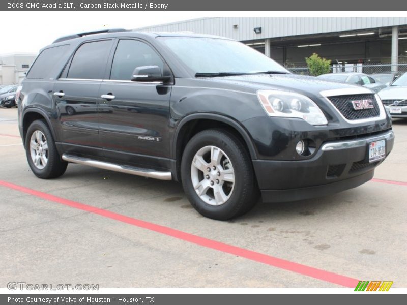 Carbon Black Metallic / Ebony 2008 GMC Acadia SLT