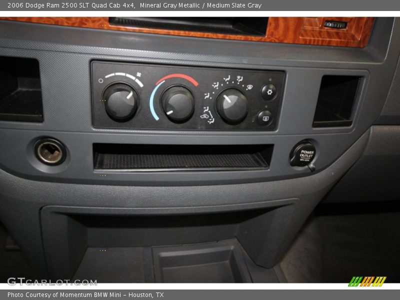 Mineral Gray Metallic / Medium Slate Gray 2006 Dodge Ram 2500 SLT Quad Cab 4x4