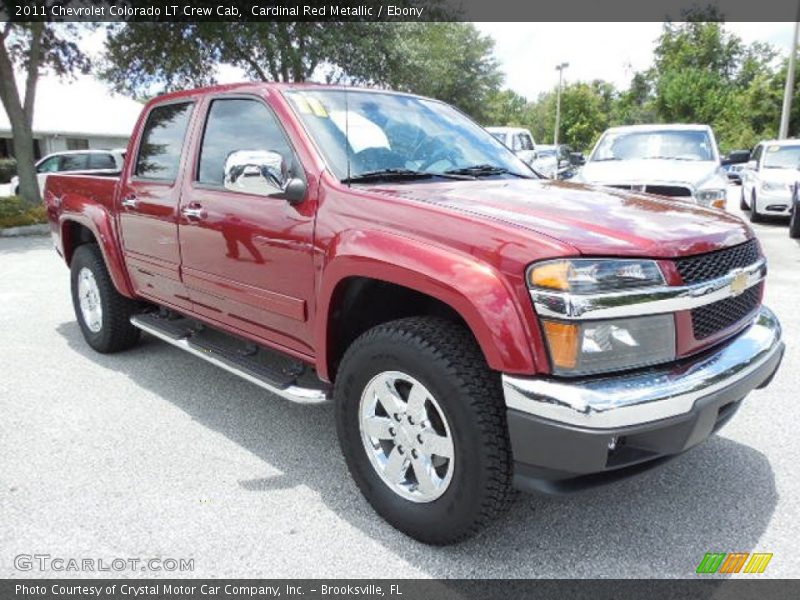 Cardinal Red Metallic / Ebony 2011 Chevrolet Colorado LT Crew Cab