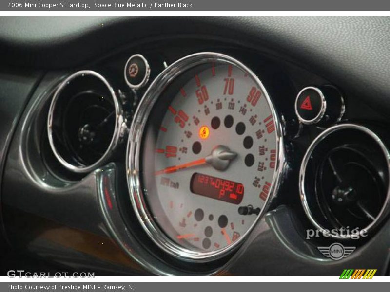 Space Blue Metallic / Panther Black 2006 Mini Cooper S Hardtop