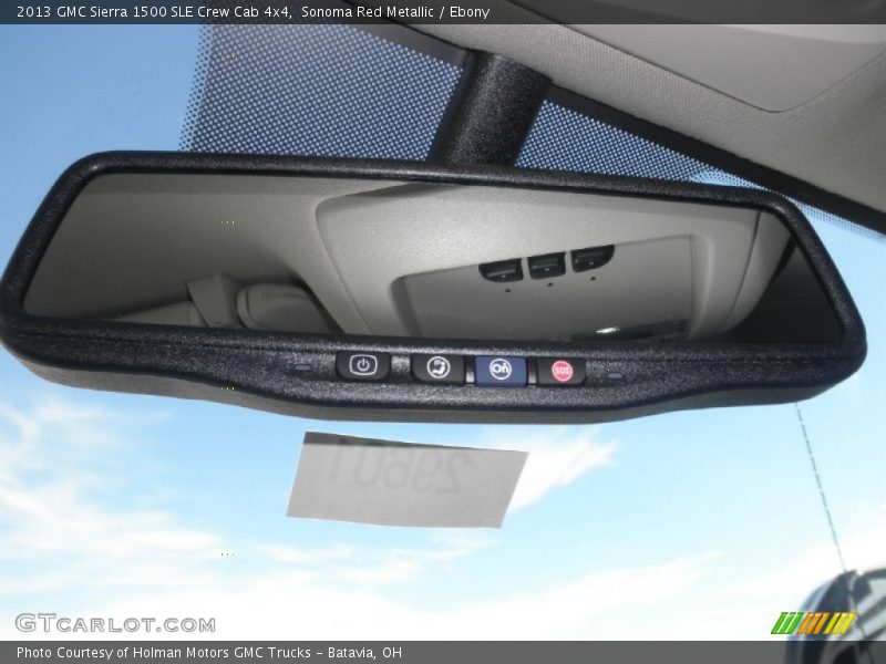 Sonoma Red Metallic / Ebony 2013 GMC Sierra 1500 SLE Crew Cab 4x4