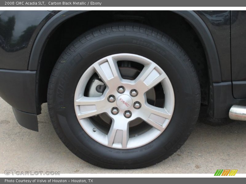 Carbon Black Metallic / Ebony 2008 GMC Acadia SLT