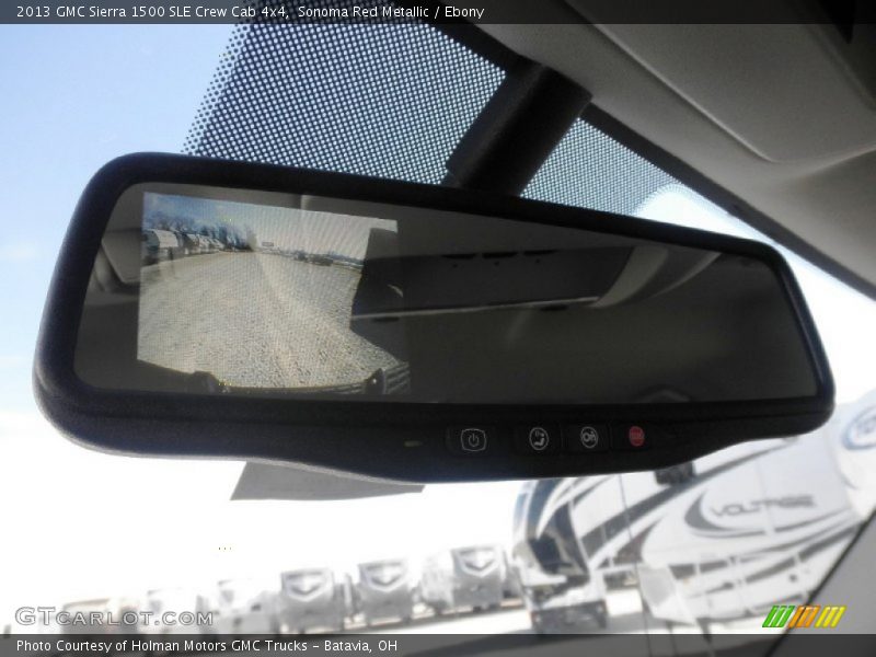 Sonoma Red Metallic / Ebony 2013 GMC Sierra 1500 SLE Crew Cab 4x4