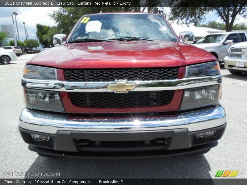 Cardinal Red Metallic / Ebony 2011 Chevrolet Colorado LT Crew Cab