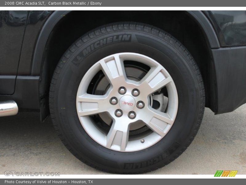 Carbon Black Metallic / Ebony 2008 GMC Acadia SLT