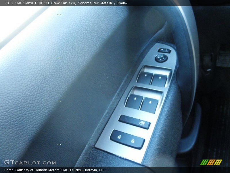 Sonoma Red Metallic / Ebony 2013 GMC Sierra 1500 SLE Crew Cab 4x4