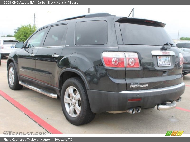 Carbon Black Metallic / Ebony 2008 GMC Acadia SLT