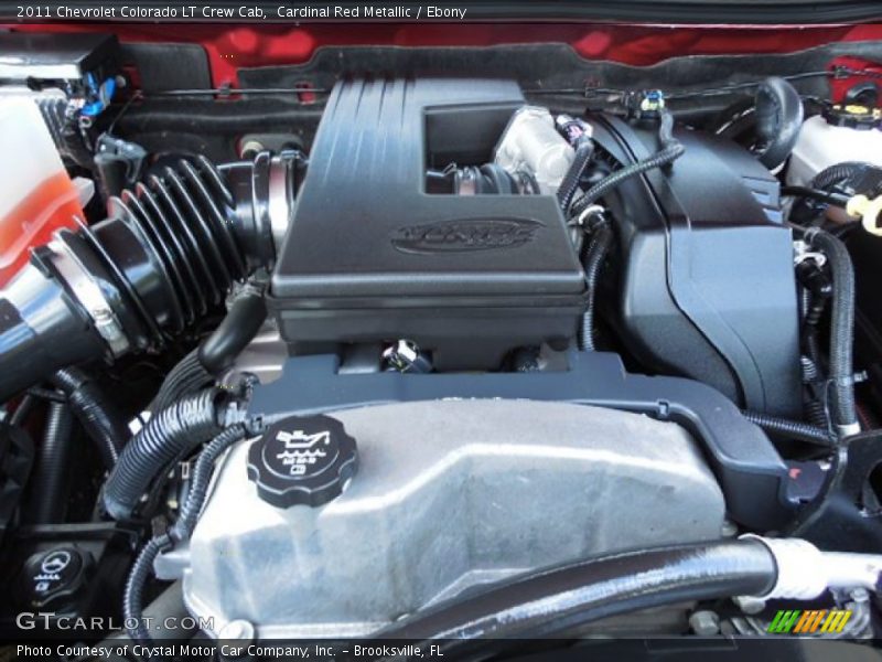 Cardinal Red Metallic / Ebony 2011 Chevrolet Colorado LT Crew Cab
