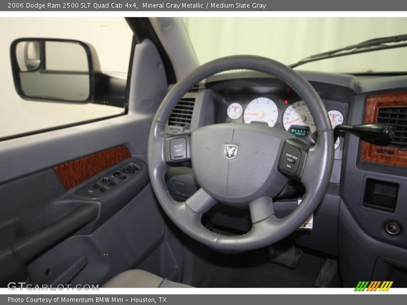 Mineral Gray Metallic / Medium Slate Gray 2006 Dodge Ram 2500 SLT Quad Cab 4x4