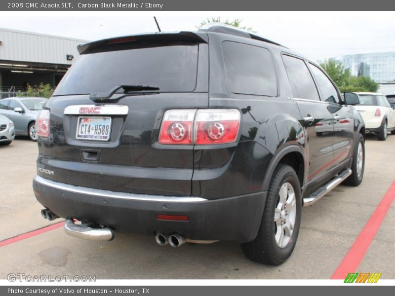 Carbon Black Metallic / Ebony 2008 GMC Acadia SLT