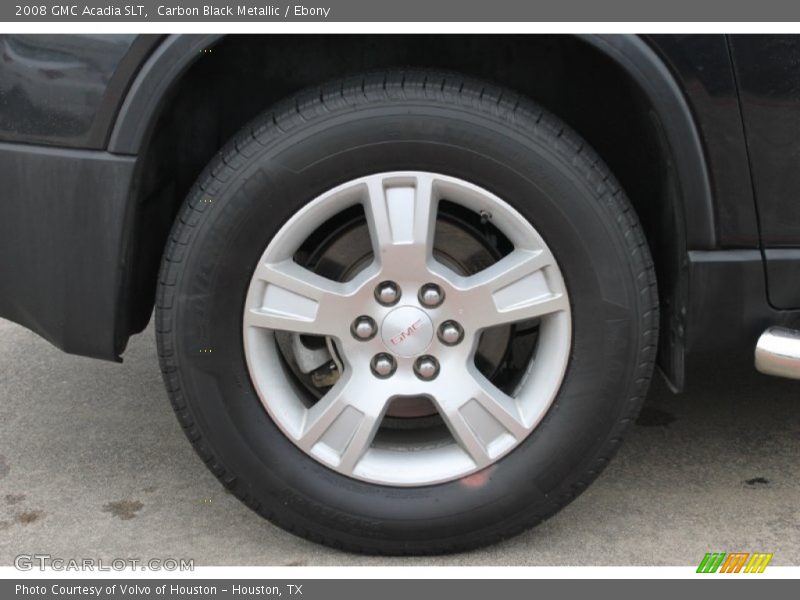Carbon Black Metallic / Ebony 2008 GMC Acadia SLT