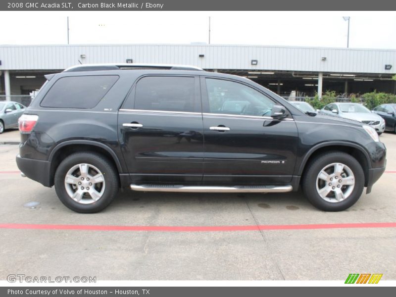 Carbon Black Metallic / Ebony 2008 GMC Acadia SLT