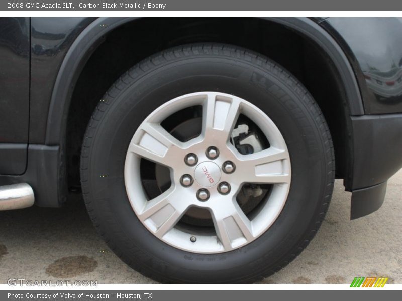 Carbon Black Metallic / Ebony 2008 GMC Acadia SLT
