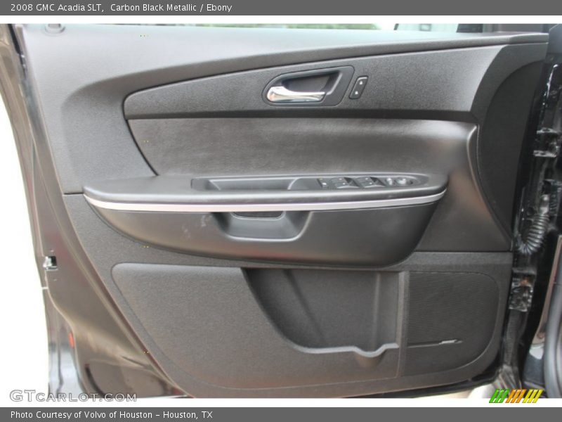 Carbon Black Metallic / Ebony 2008 GMC Acadia SLT