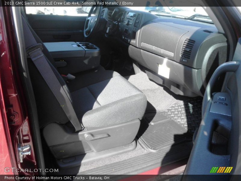 Sonoma Red Metallic / Ebony 2013 GMC Sierra 1500 SLE Crew Cab 4x4