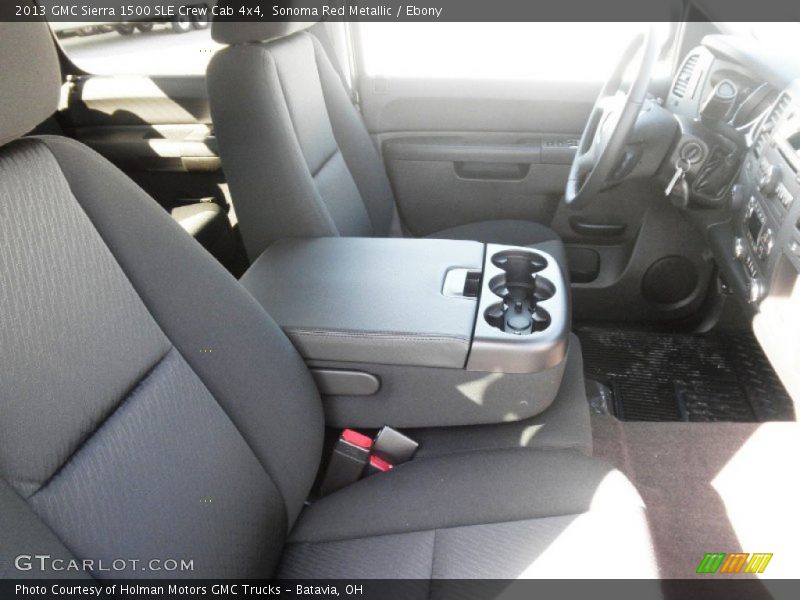 Sonoma Red Metallic / Ebony 2013 GMC Sierra 1500 SLE Crew Cab 4x4