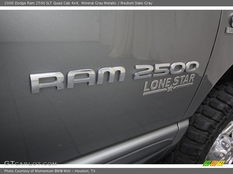 Mineral Gray Metallic / Medium Slate Gray 2006 Dodge Ram 2500 SLT Quad Cab 4x4