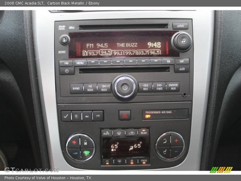 Carbon Black Metallic / Ebony 2008 GMC Acadia SLT