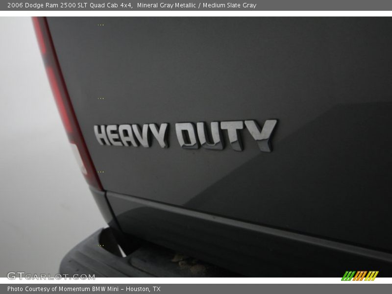 Mineral Gray Metallic / Medium Slate Gray 2006 Dodge Ram 2500 SLT Quad Cab 4x4