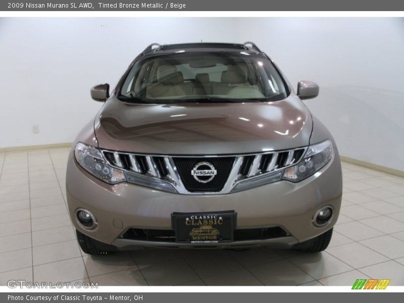 Tinted Bronze Metallic / Beige 2009 Nissan Murano SL AWD