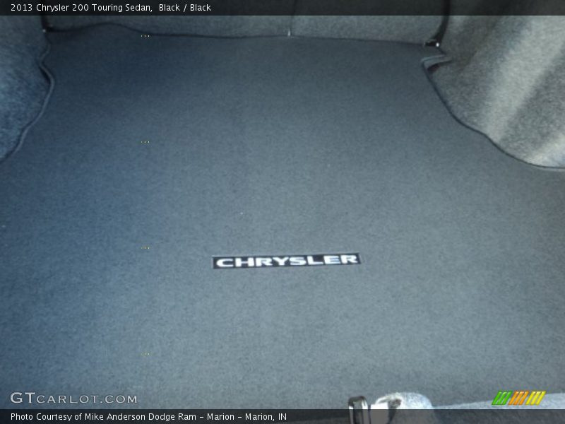 Black / Black 2013 Chrysler 200 Touring Sedan
