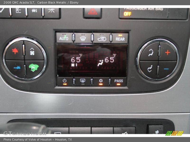 Carbon Black Metallic / Ebony 2008 GMC Acadia SLT