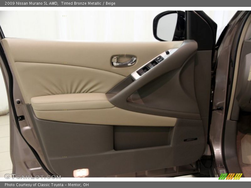 Tinted Bronze Metallic / Beige 2009 Nissan Murano SL AWD