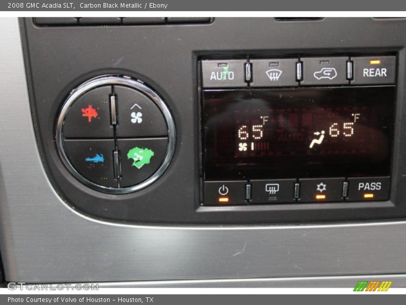 Carbon Black Metallic / Ebony 2008 GMC Acadia SLT
