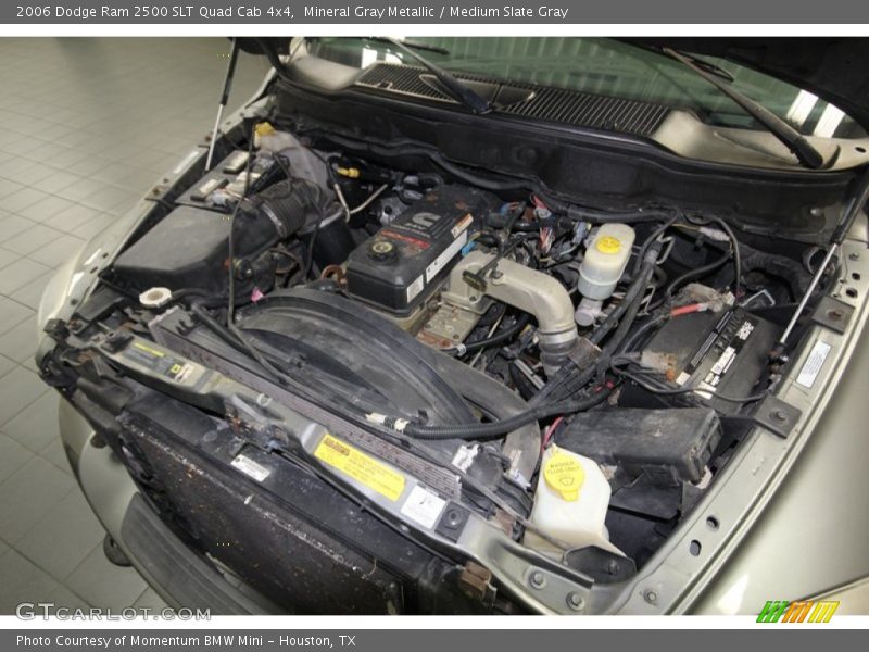 Mineral Gray Metallic / Medium Slate Gray 2006 Dodge Ram 2500 SLT Quad Cab 4x4