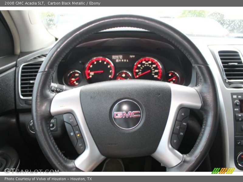 Carbon Black Metallic / Ebony 2008 GMC Acadia SLT