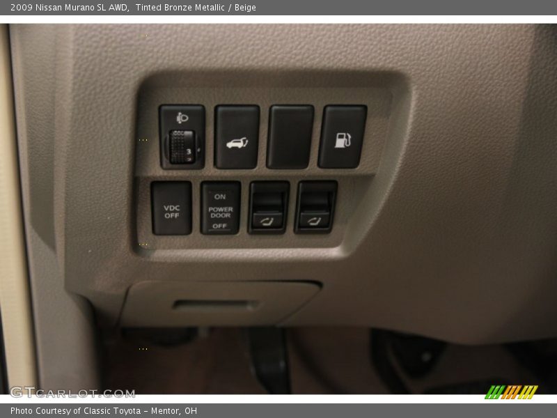 Tinted Bronze Metallic / Beige 2009 Nissan Murano SL AWD