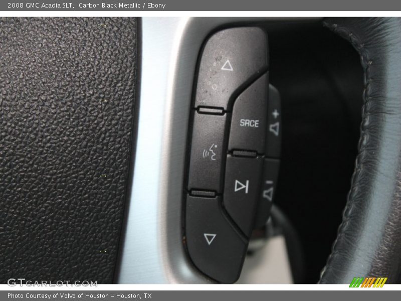 Carbon Black Metallic / Ebony 2008 GMC Acadia SLT