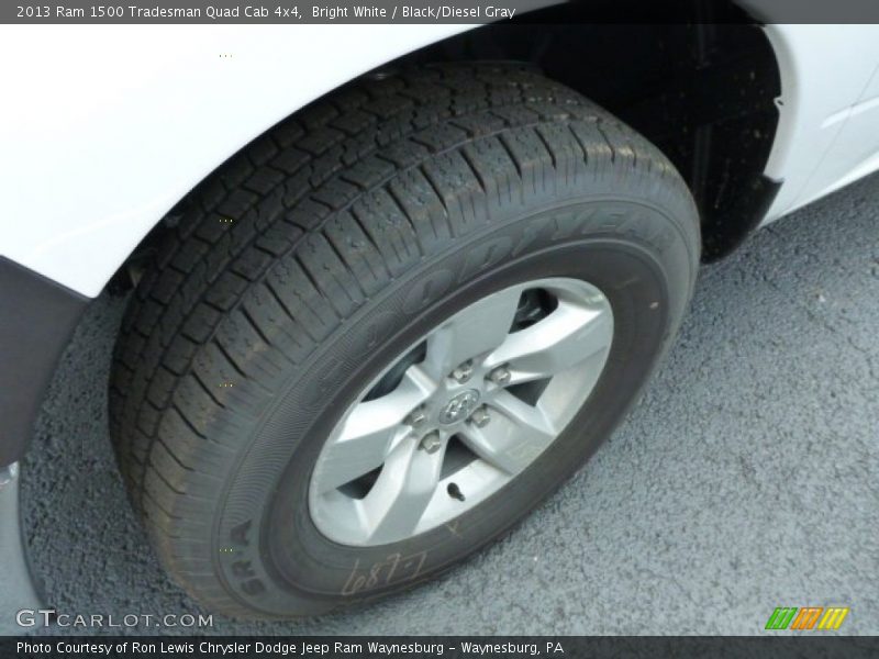  2013 1500 Tradesman Quad Cab 4x4 Wheel