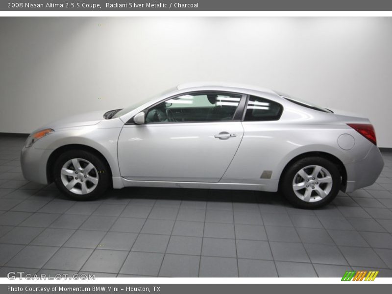 Radiant Silver Metallic / Charcoal 2008 Nissan Altima 2.5 S Coupe
