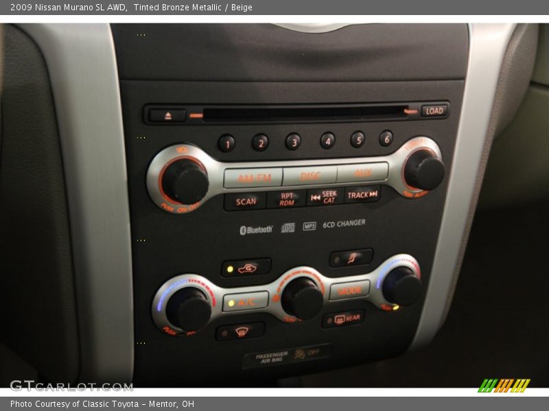 Tinted Bronze Metallic / Beige 2009 Nissan Murano SL AWD