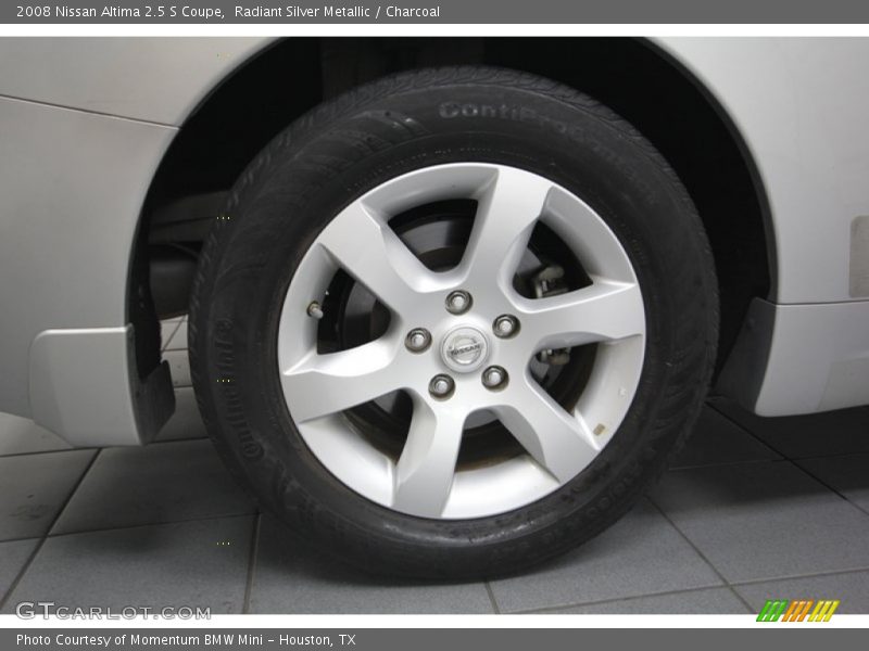 Radiant Silver Metallic / Charcoal 2008 Nissan Altima 2.5 S Coupe