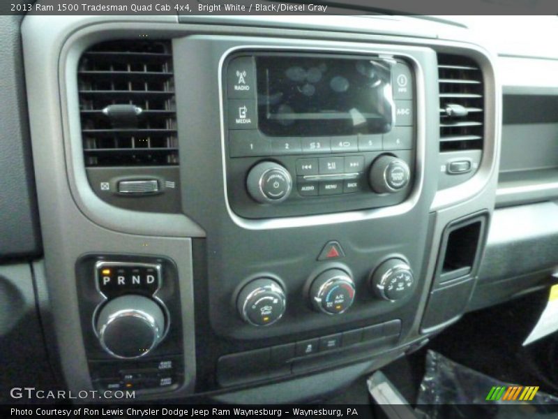 Controls of 2013 1500 Tradesman Quad Cab 4x4