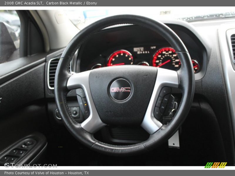Carbon Black Metallic / Ebony 2008 GMC Acadia SLT