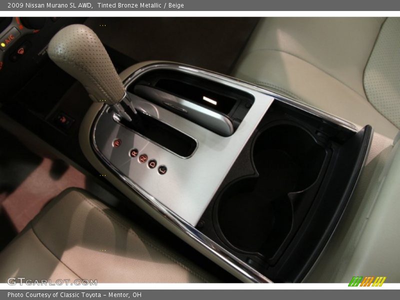 Tinted Bronze Metallic / Beige 2009 Nissan Murano SL AWD