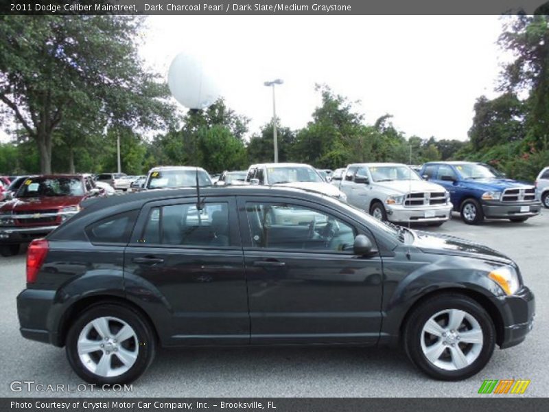 Dark Charcoal Pearl / Dark Slate/Medium Graystone 2011 Dodge Caliber Mainstreet