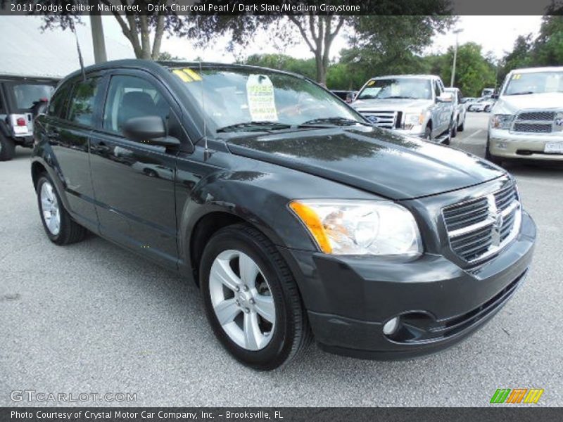 Dark Charcoal Pearl / Dark Slate/Medium Graystone 2011 Dodge Caliber Mainstreet