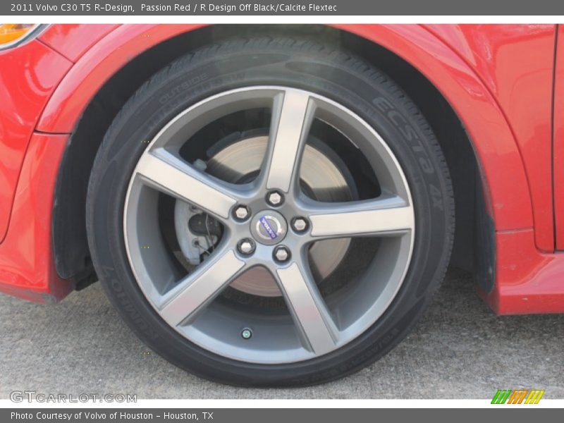 Passion Red / R Design Off Black/Calcite Flextec 2011 Volvo C30 T5 R-Design