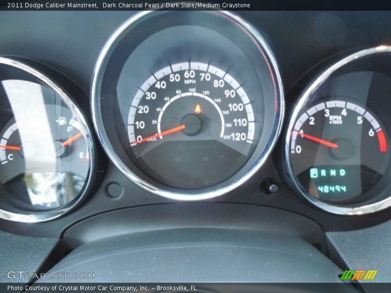 Dark Charcoal Pearl / Dark Slate/Medium Graystone 2011 Dodge Caliber Mainstreet