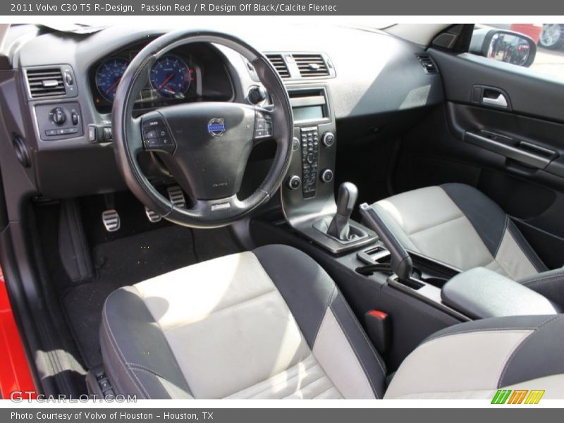 Passion Red / R Design Off Black/Calcite Flextec 2011 Volvo C30 T5 R-Design