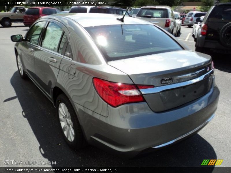 Tungsten Metallic / Black 2013 Chrysler 200 Touring Sedan